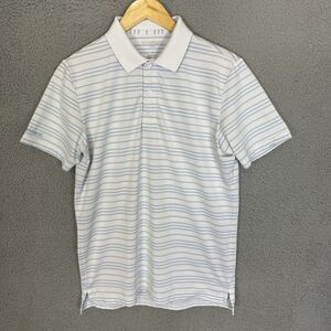 S Bonobos Shirt Mens S Slim Fit Blue White Short Sleeve Polo‎ Golf